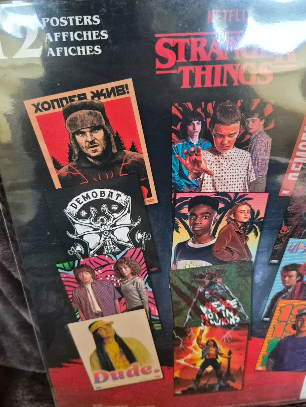 Stranger Things Netflix Poster Pack Book 12 Page Trends International